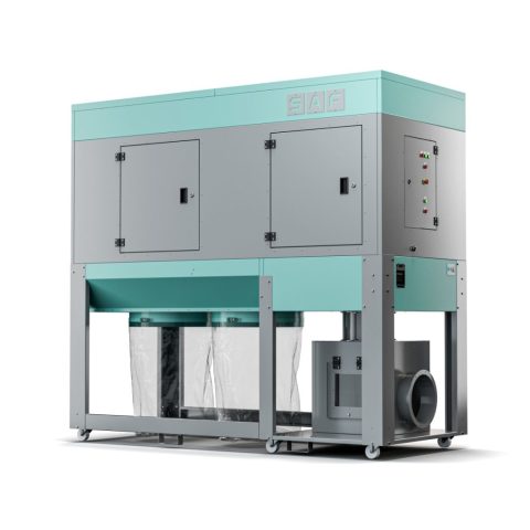 S-6500 Torbalı, Parça Tutuculu ve Temizlemeli Mobil Toz Toplayıcı, Toz Toplama Sistemleri, Safteknik, Havalandırma, Mobilya, Ahşap