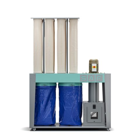 S-2500-2-T Torbalı ve Parça Tutuculu Mobil Toz Toplayıcı, Safteknik, Havalandırma, Mobilya, Ahşap