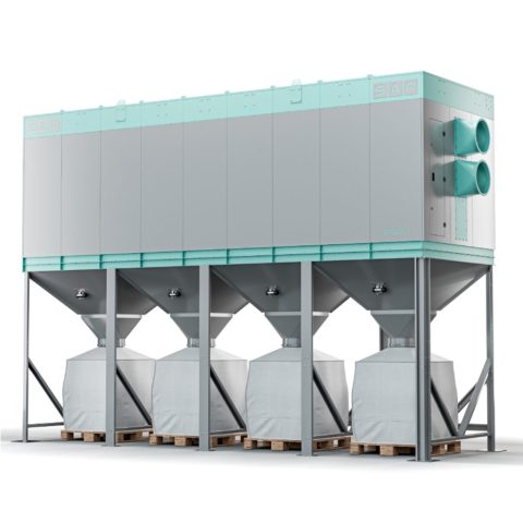 BB-1525 Büyük Çuvallı Filtre Ünitesi, Filtre Sistemleri, Toz Toplama Sistemleri, Safteknik, Havalandırma, Mobilya, Ahşap