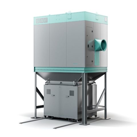 KP-12 Metal Konteynerli Filtre Ünitesi, Filtre Sistemleri, Toz Toplama Sistemleri, Safteknik, Havalandırma, Mobilya, Ahşap