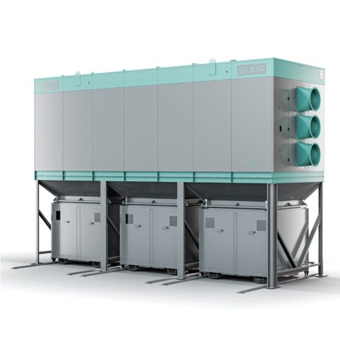 KP-40 Metal Konteynerli Filtre Ünitesi, Filtre Sistemleri, Toz Toplama Sistemleri, Safteknik, Havalandırma, Mobilya, Ahşap